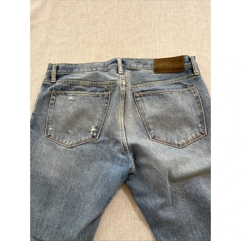 Todd Snyder Selvedge Jeans 34X32 Japanese Denim Button Fly Wash Distressed